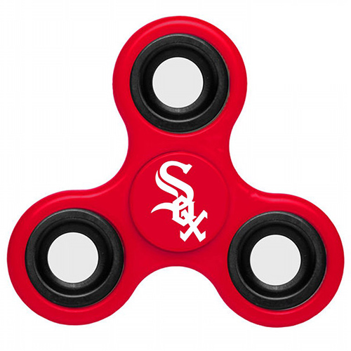 MLB Chicago White Sox 3 Way Fidget Spinner A36 - Red